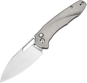 Artisan Ornis Button Lock Ti Folding Knife S90V Titanium