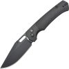 Artisan Revel Button Lock Black FRN Folding Knife 3.5" Blade