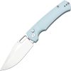 Artisan Revel Button Lock Mint Green Folding Knife AR-RPM9