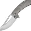 Artisan Banjaara Framelock S90V Ti Gray Folding Knife