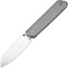 Artisan IO Framelock Gray S90V Folding Knife 3" Blade