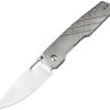 Artisan Gambit Bishop Framelock Folding Knife S90V Ti Gray