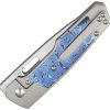 Artisan Gambit Queen Framelock Ti S90V Folding Knife Gray