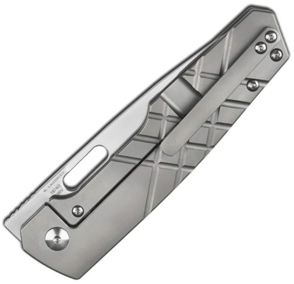 Artisan Gambit Bishop Framelock Folding Knife S90V Ti Gray