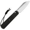 Artisan Holm Button Lock Black Folding Knife AR-RPM9 Wharncliffe