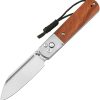 Artisan Holm Button Lock Rosewood Folding Knife AR-RPM9