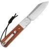 Artisan Holm Button Lock Rosewood Folding Knife AR-RPM9