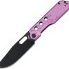 ATZ1878PBVT.jpg Artisan Beest Linerlock Purple Aluminum Folding Knife