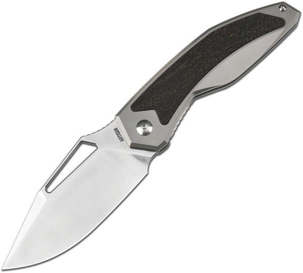 Artisan Fragarach Framelock Gray S90V Folding Knife