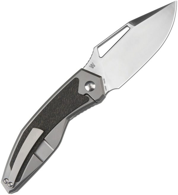 Artisan Fragarach Framelock Gray S90V Folding Knife