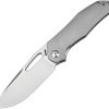 ATZ1880GGY.jpg Artisan Keras Framelock Gray S35VN Folding Knife Titanium