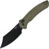 Artisan Simoon Recoil Lock V2 Green Folding Knife AR-RPM9