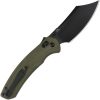 Artisan Simoon Recoil Lock V2 Green Folding Knife AR-RPM9