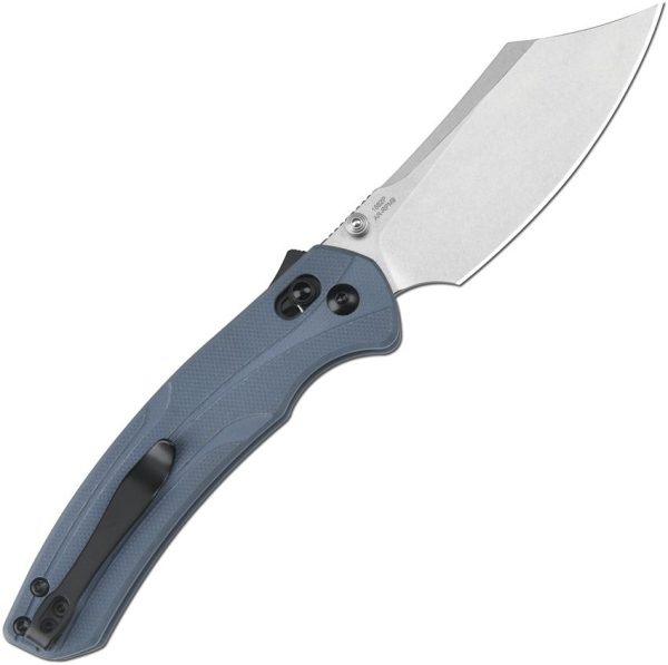 Artisan Simoon Recoil Lock V2 Blue Folding Knife AR-RPM9 Bowie