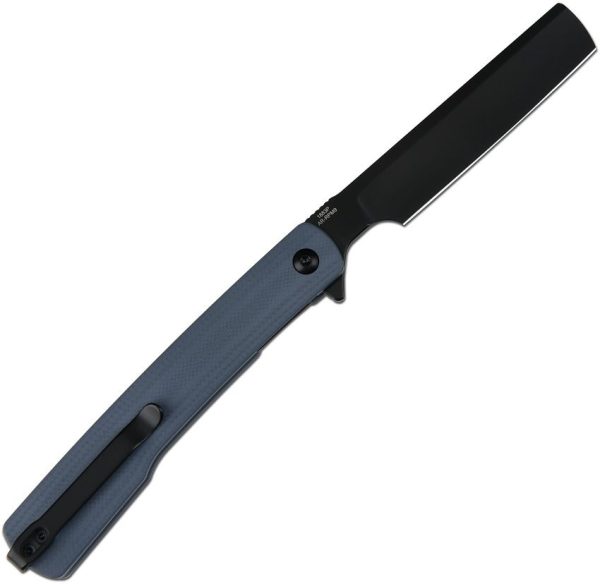 Artisan Orthodox Linerlock Blue G10 Folding Knife 3.5" Blade