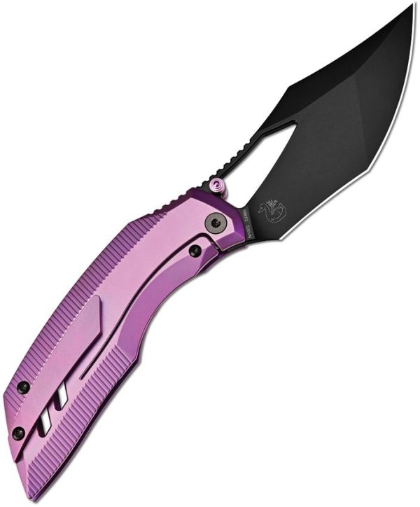 Artisan Dark Wing S35VN Titanium Folding Knife EDC