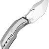 Artisan Dark Wing S35VN Titanium Folding Knife Gray