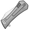 Auxiliary Manufacturing Coffin Framelock Ti Tanto Folding Knife M390
