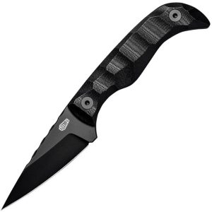 Auxiliary Manufacturing Karl Jr Deadhead Fixed Blade Black