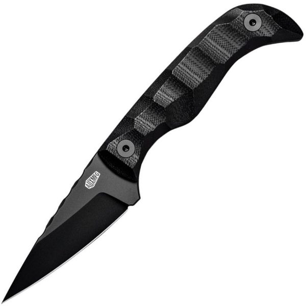 Auxiliary Manufacturing Karl Jr Deadhead Fixed Blade Black