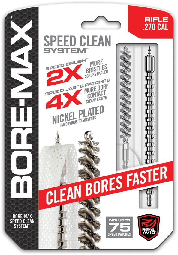 Real Avid Bore Max .270 Caliber Cleaning Set