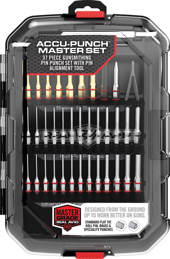 Real Avid Accu-Punch Master Set - Pin Punch Kit