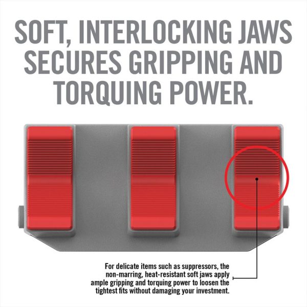 Real Avid SMART-JAWS Tube-Fit Sleeves - Steel Grip