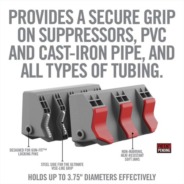 Real Avid SMART-JAWS Tube-Fit Sleeves - Steel Grip