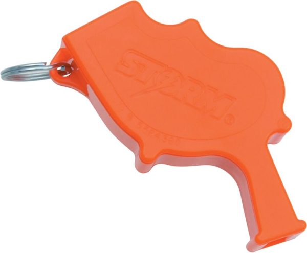 All Weather Storm Safety Whistle Orange High-Impact