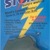 All Weather Storm Safety Whistle Black High-Impact