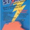 All Weather Storm Safety Whistle Orange High-Impact