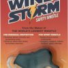 All Weather Safety Whistle Wind Storm Black - 2.625 inches