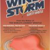 All Weather Safety Whistle Wind Storm Orange - 2.625 inches