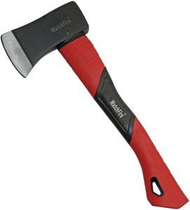 AX6801.jpg India Made Nylon Fiber Camp Axe 1045 Carbon Steel Black Handle