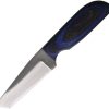 Anza Fixed Blade Tanto 3.5in - Blue Black Wood