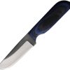 Anza Fixed Blade 3.75in - Blue Black Wood
