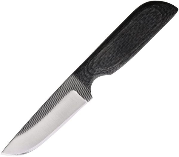 Anza JWKR3 M Fixed Blade Knife 3.75" Black Micarta USA Made