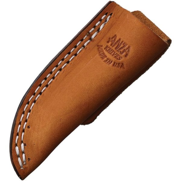 Anza Mini Fixed Blade 2in - Blue Black Wood