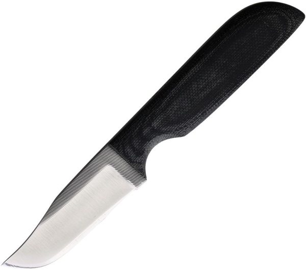 Anza Fixed Blade Black Micarta - Clip Point
