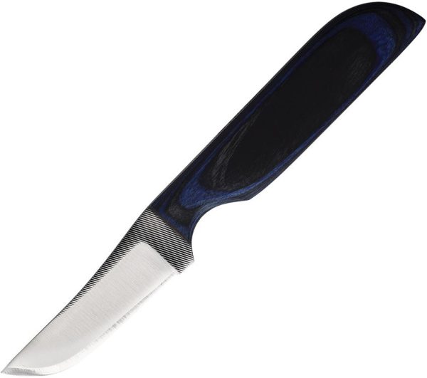 Anza WKR3 BLU/BK Fixed Blade Knife 2.75" File Steel USA
