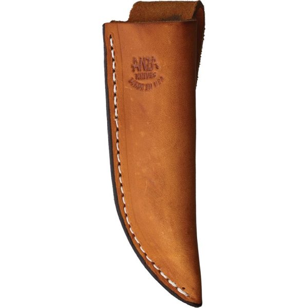 Anza Fixed Blade Black Micarta - Drop Point