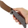 Tenable Tipper Linerlock Folding Knife Nitro V Black Micarta