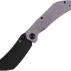 Tenable Tipper Linerlock Purple Micarta Folding Knife Nitro V