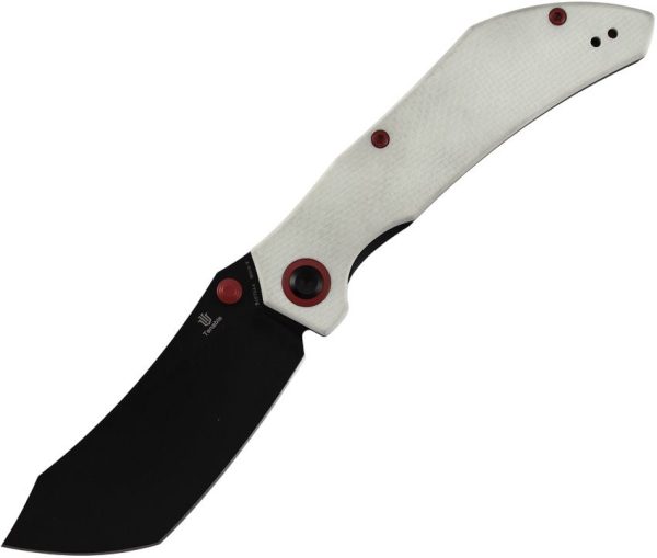 Tenable Tipper Linerlock White G10 Folding Knife Nitro V