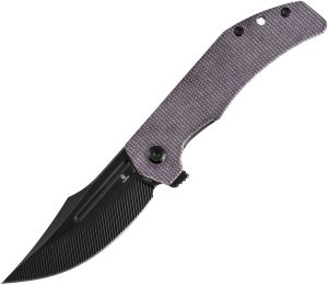 Tenable Knives Orion Linerlock Purple Micarta