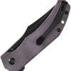 Tenable Knives Orion Linerlock Purple Micarta