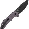 Tenable Knives Orion Linerlock Purple Micarta
