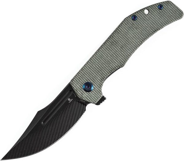 Tenable Knives Orion Linerlock Green Micarta