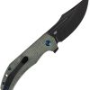Tenable Knives Orion Linerlock Green Micarta