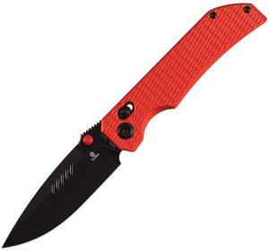 Tenable Eaglestrike Crossbar Lock Red Folding Knife Nitro V